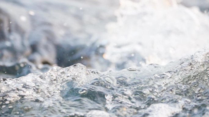 河水 小河 溪流 水浪 浪花 水花 浪涛