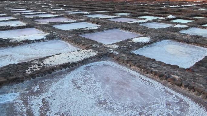 Salinas del Carmen time lapse-富埃特文图拉，加那利群岛