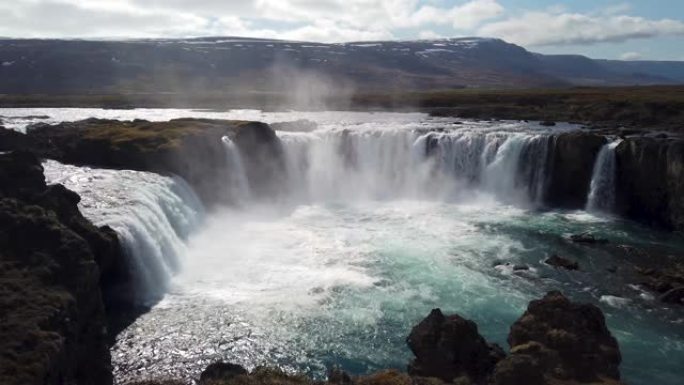 Godafoss，冰岛Myvatn区的众神瀑布。