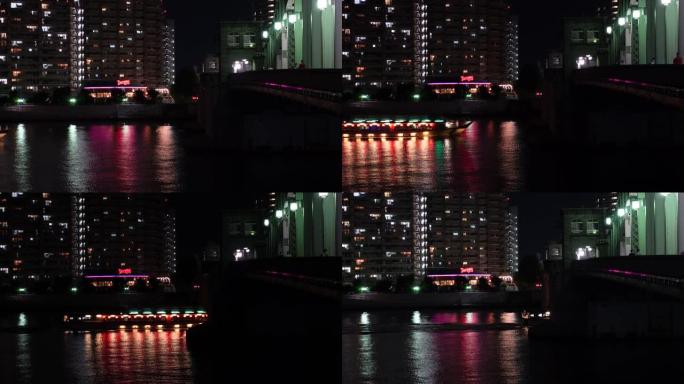 Kachidoki桥非点亮，日本东京