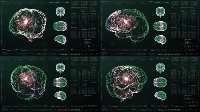 生物医学神经元病理学和诊断扫描