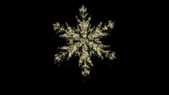 圣诞元素粒子 -- 雪花