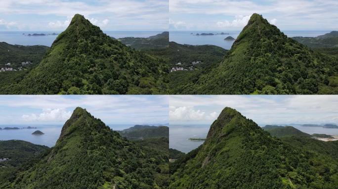 香港清水湾郊野公园高空垃圾峰，尖峰