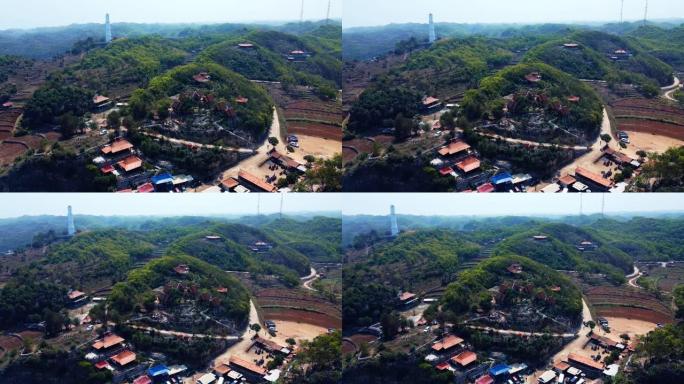 日惹特别地区Gunung Kidul摄政区Kukup男爵海滩旅游景点的全景美景