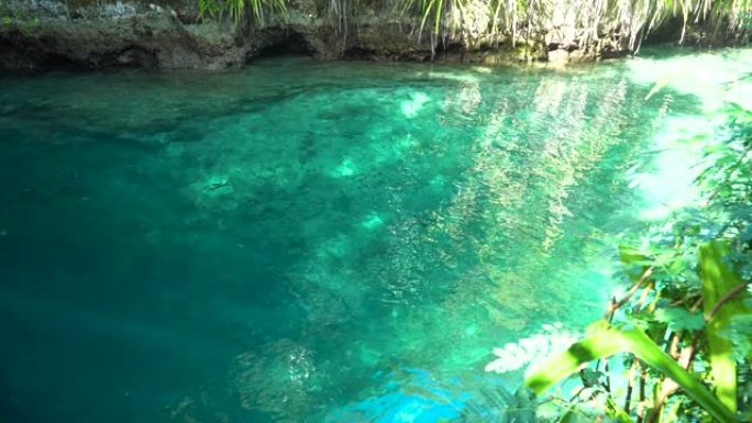 菲律宾Surigao Del Sur的Hinatuan的魔法河