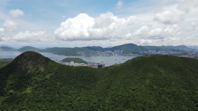 香港清水湾郊野公园高空垃圾峰，尖峰