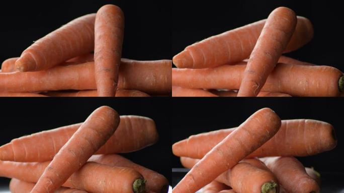 胡萝卜蔬菜旋转。多库斯·卡洛塔