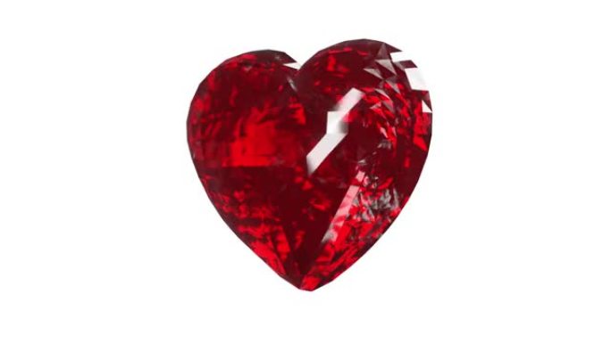 Loop Ready Crystal Diamond Red Valentine's Day Hea