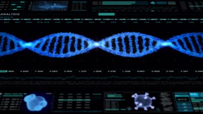 DNA纺丝双螺旋分子遗传密码未来设计。