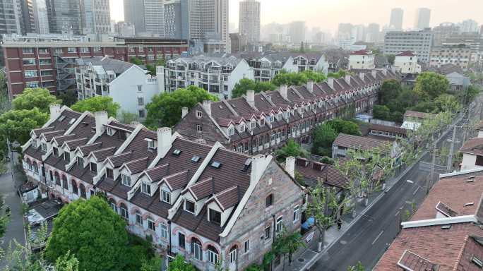 5K原素材-上海北外滩、临潼路及老建筑