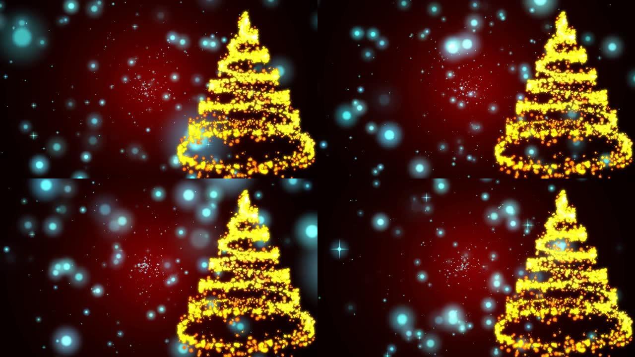 抽象背景圣诞树背景圣诞树