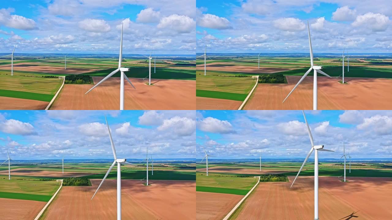 风力涡轮机景观农电一体风电风能