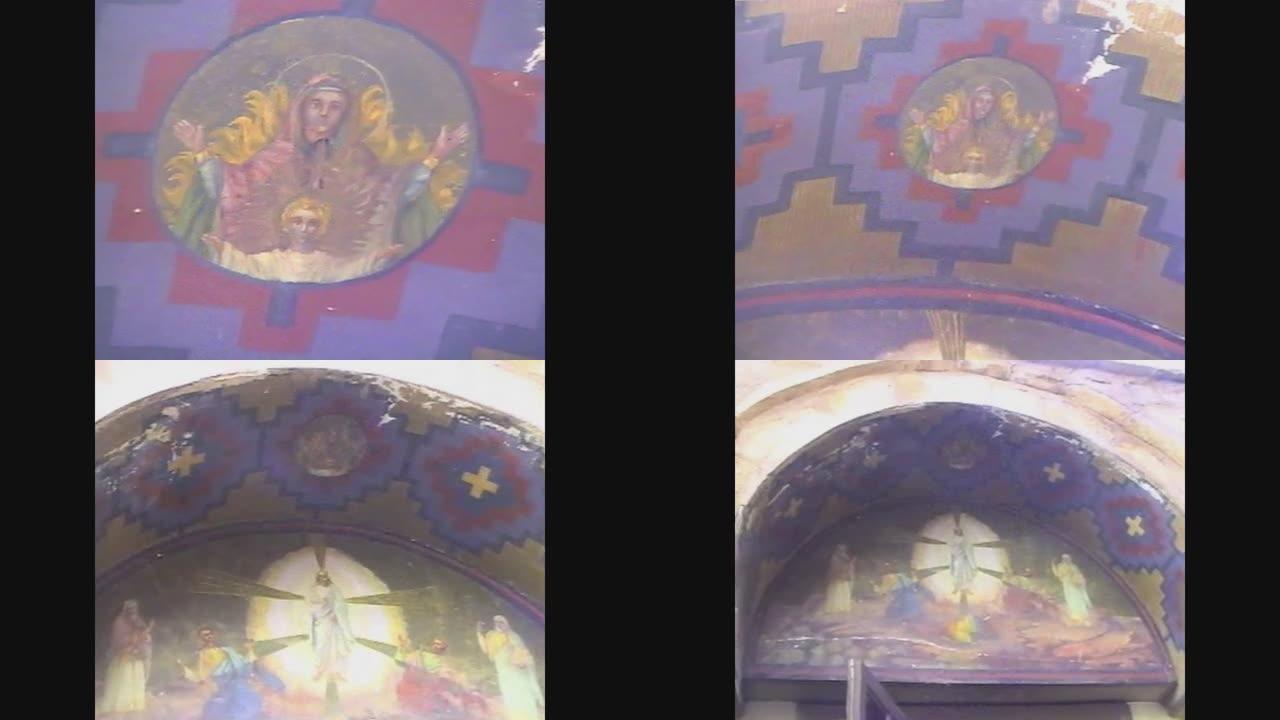 埃及1988，基督教壁画在圣凯瑟琳修道院在埃及3