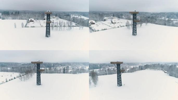 爱沙尼亚胭脂山的360度视图