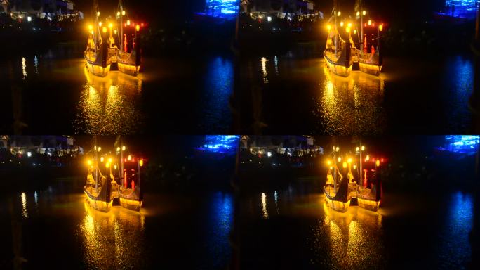 广西北海海丝首港全景演出《 水与火之歌》