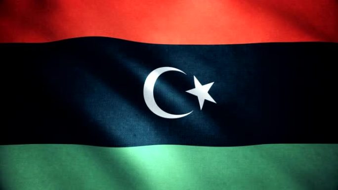 利比亚国旗4 k