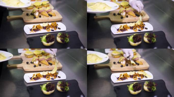 三文鱼 日本料理 日式餐饮 竖版视频素材