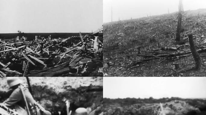 第一次世界大战 一战 防御工事 战壕休整