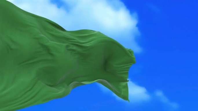 无缝循环的利比亚国旗。