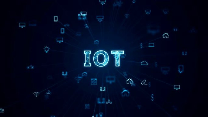 物联网 (IOT) 概念。