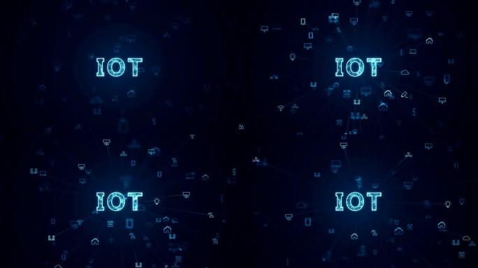 物联网 (IOT) 概念。