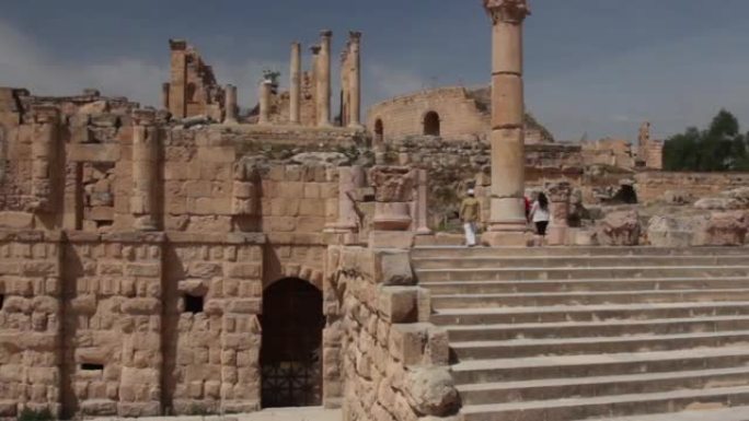 约旦的古罗马城市杰拉什。