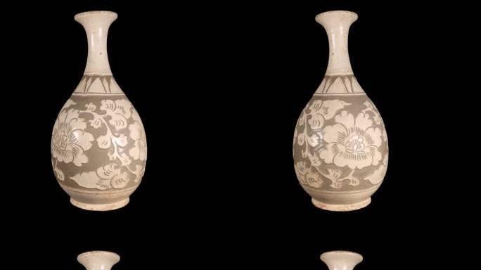 带通道宋代磁州窑玉壶春瓶