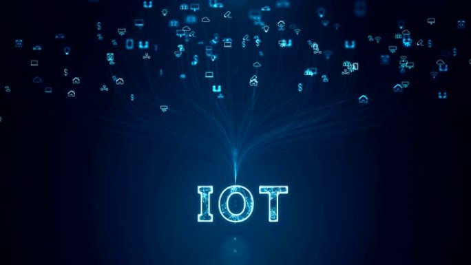 物联网 (IOT) 概念。