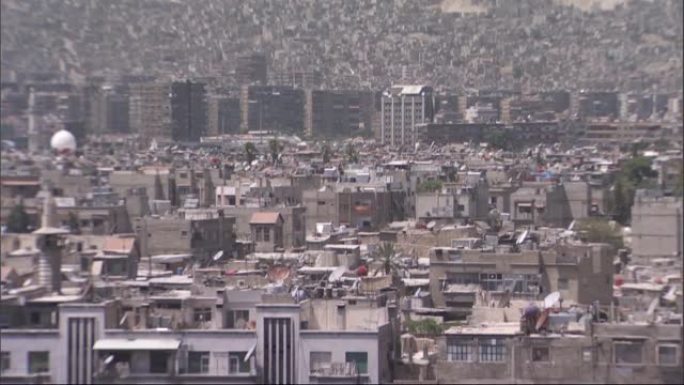 叙利亚内战前的大马士革和阿勒颇城的概貌。Aleppo-Damascus /叙利亚09/30/2015