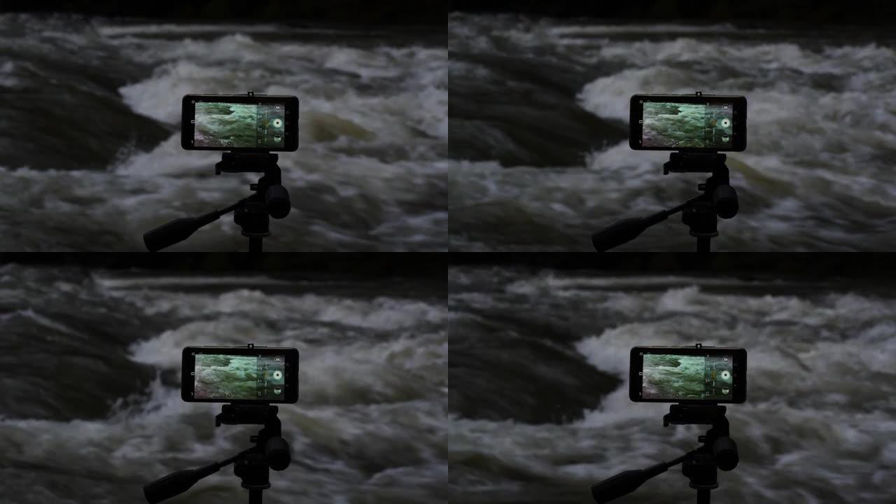 一座山河的拍摄视频