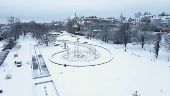 冬季的华沙