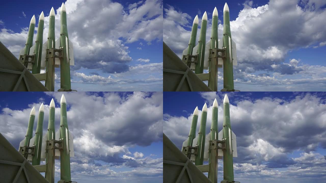 现代俄罗斯防空导弹对抗移动云层