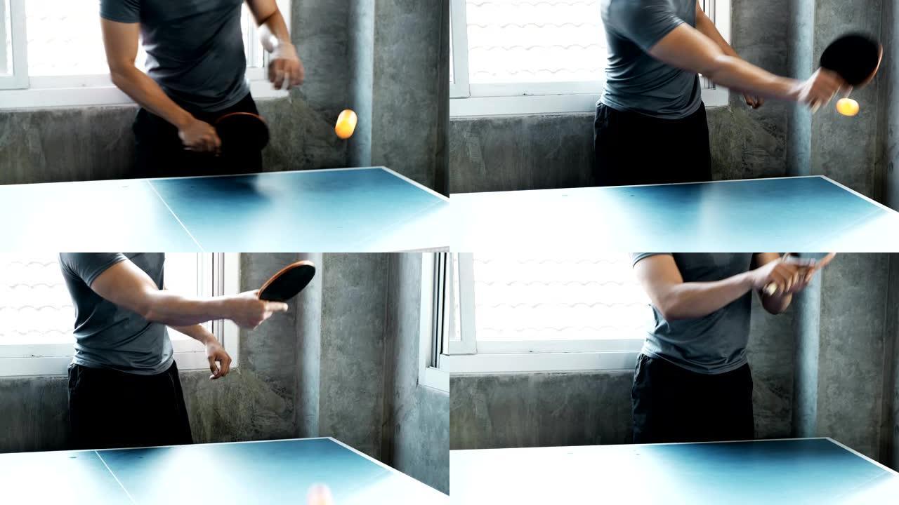 乒乓球是我的梦想。