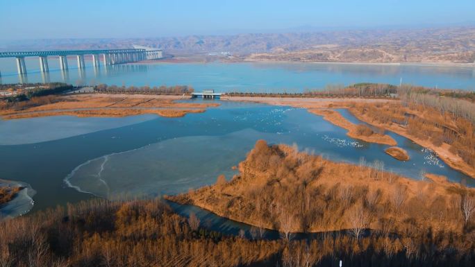 三门峡天鹅湖公园景区