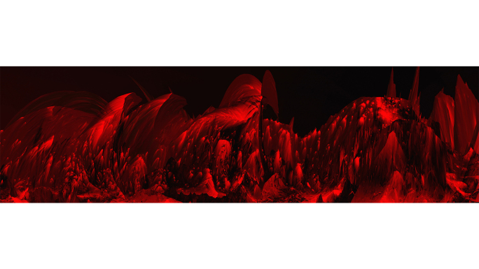 【宽屏艺术背景】红黑幻境山体氛围抽象空间