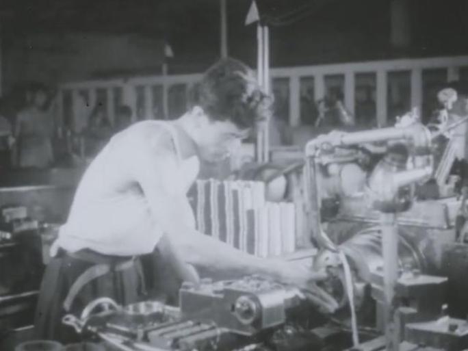 轴承厂 车间 工人 5060年代