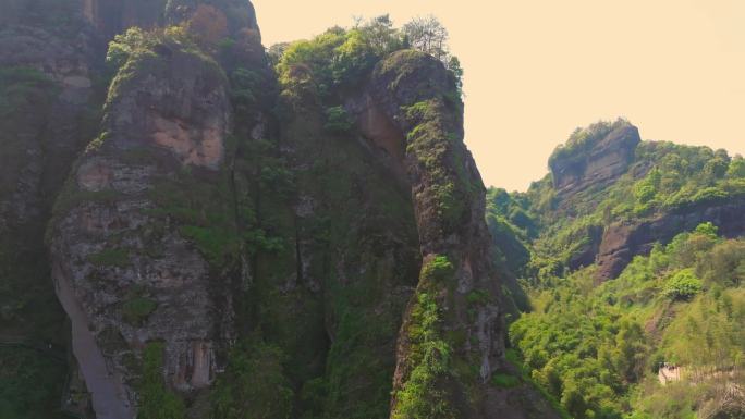 江西鹰潭龙虎山航拍