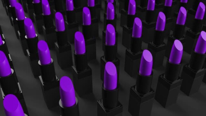 紫色环化妆产品