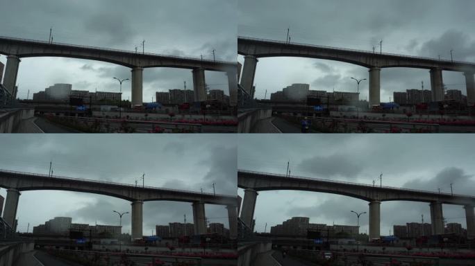 杭州高铁高架交通枢纽