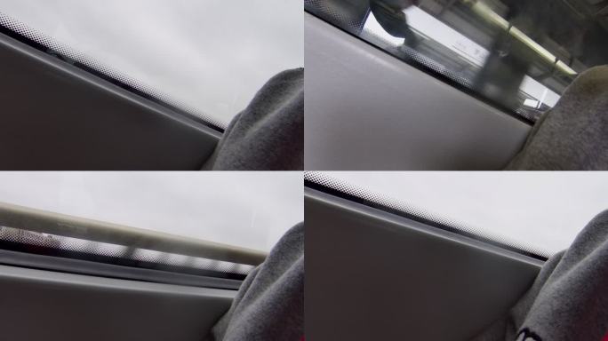 城市 地铁 乘坐 窗外 白天地铁0080