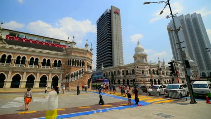 马来西亚吉隆坡Merdeka广场的国家纺织博物馆