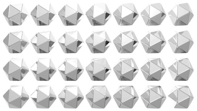 三角形纹理的抽象3d渲染。