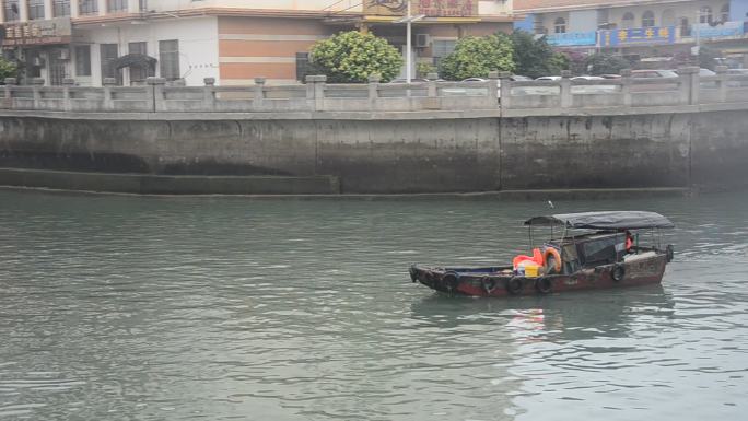 广西北海滨海大道外大海的风光