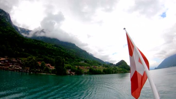 山湖和老城故事书瑞士一些最好的景点