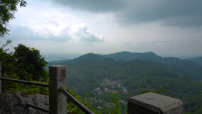 杭州北高峰龙井茶园延时合辑