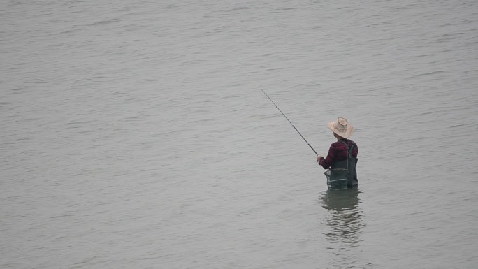 广西北海滨海大道外大海的风光