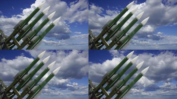 现代俄罗斯防空导弹对抗移动云层