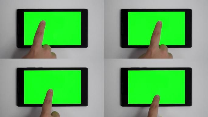 墙上的智能家居控制装置