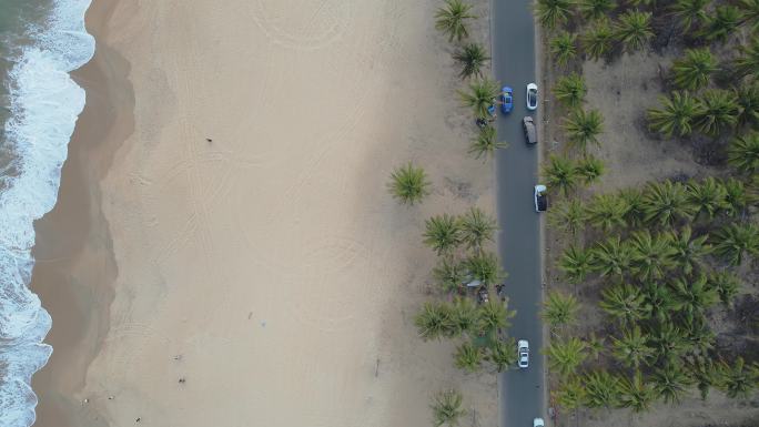 海南万宁日月湾网红海滨公路