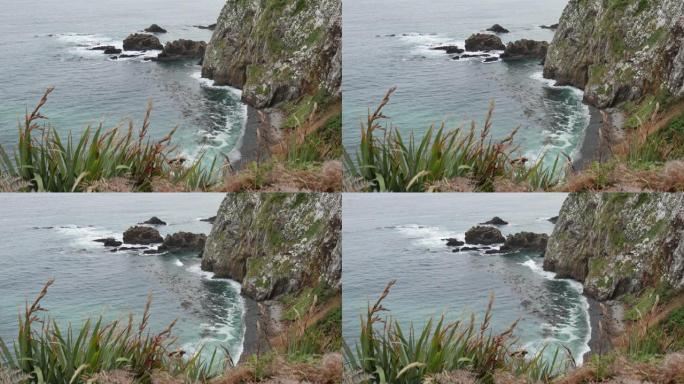南岛卡特林斯掘金角附近的岩石悬崖